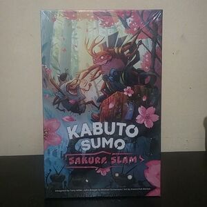 New Kabuto Sumo Sakura Slam Dexterity Strategy Board Game Insect Bug Wrestling